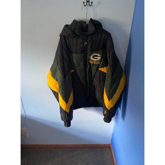 Vintage green bay packers Pro player 90s jacket - Picture 1 of 6